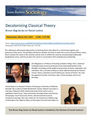 Decolonizing Classical Theory